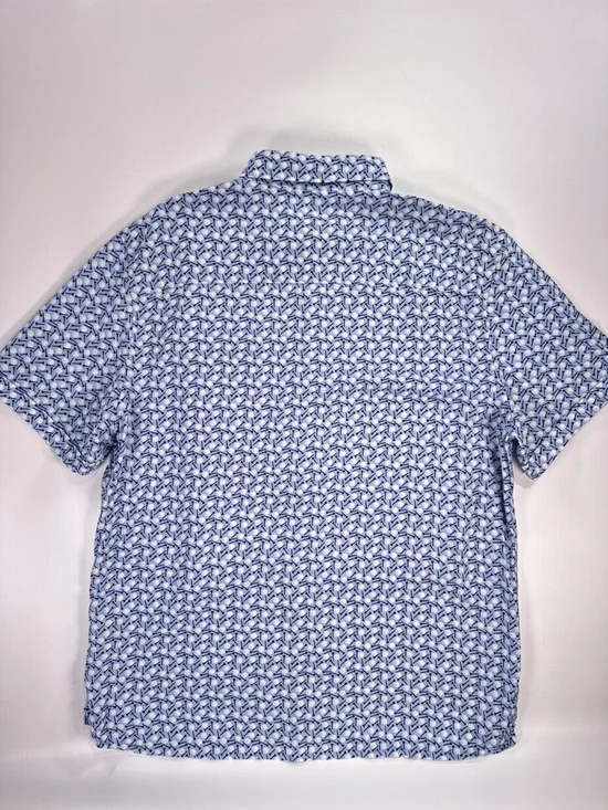 Age Of Wisdom Men’s Golf Print Short Sleeve Button Up Modal Shirt
large - Picture 8 of 11